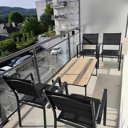 Daire Privee Avec Balcon De 3,5 M2 Dans Un Avec Parties Communes Partagees Deville-les-Rouen